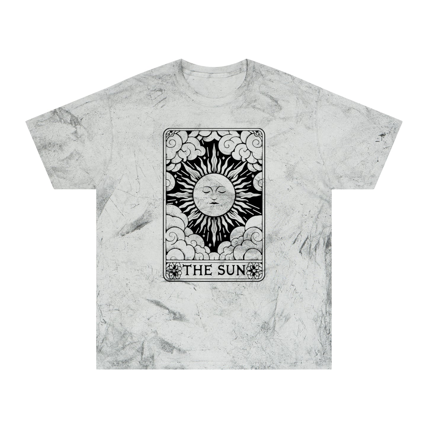 The Sun Tarot Card - Unisex Color Blast T-Shirt