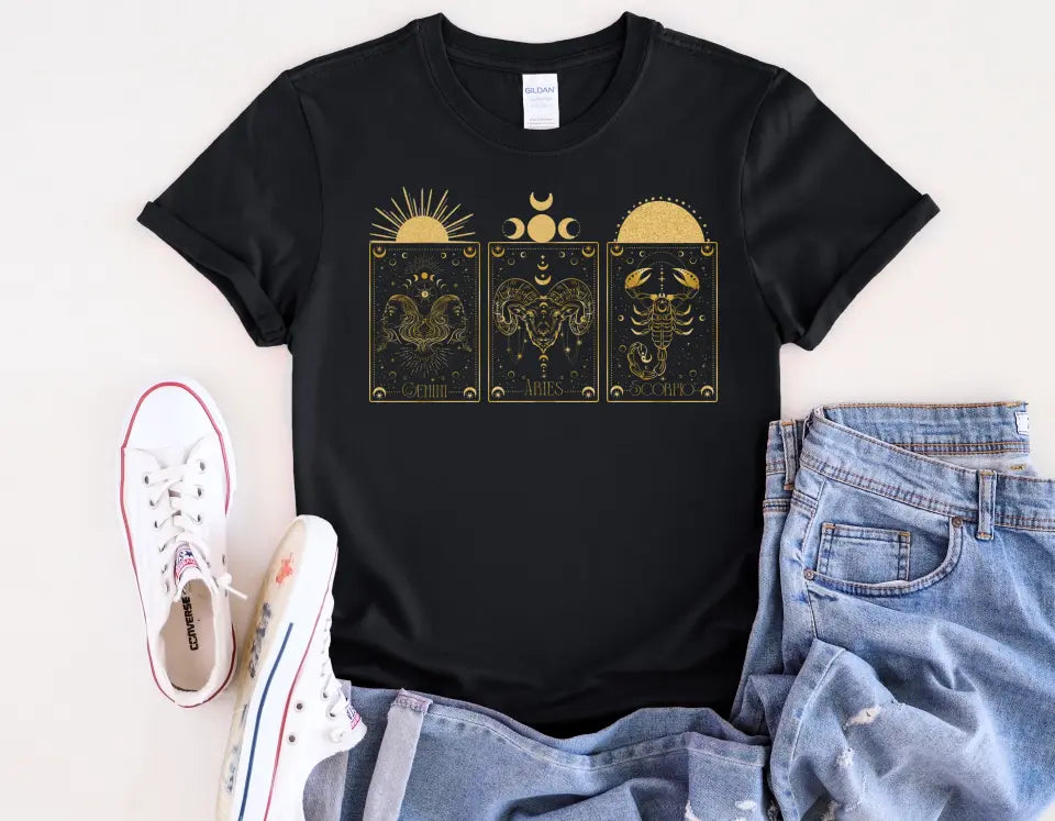 Sun Moon Rising Soft T-Shirt - Customize Me!