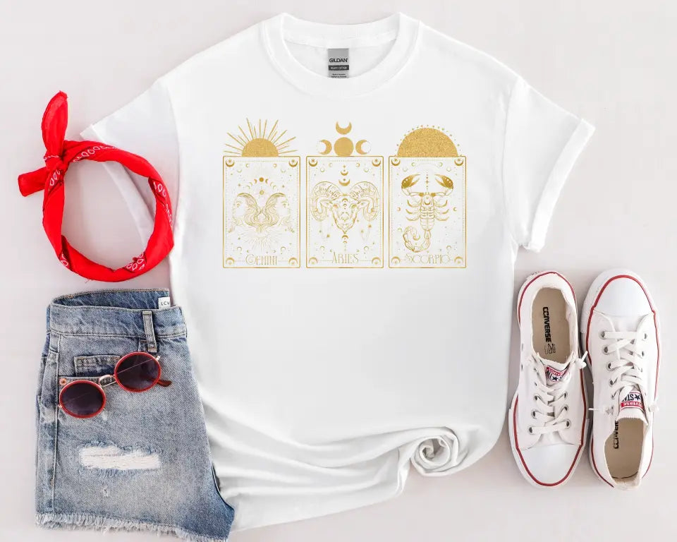 Sun Moon Rising Soft T-Shirt - Customize Me!