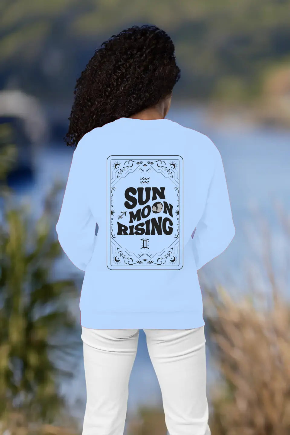 Guided By Sun, Moon, Rising Sweatshirt - Customize Me!