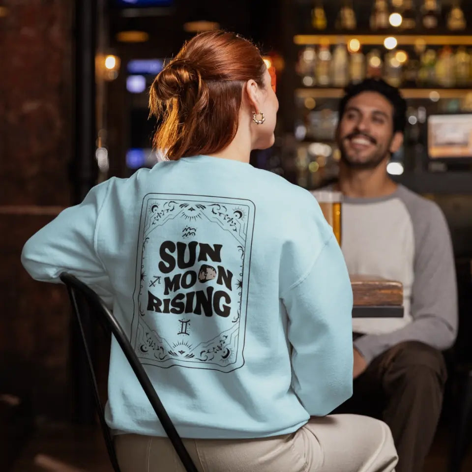 Guided By Sun, Moon, Rising Sweatshirt - Customize Me!