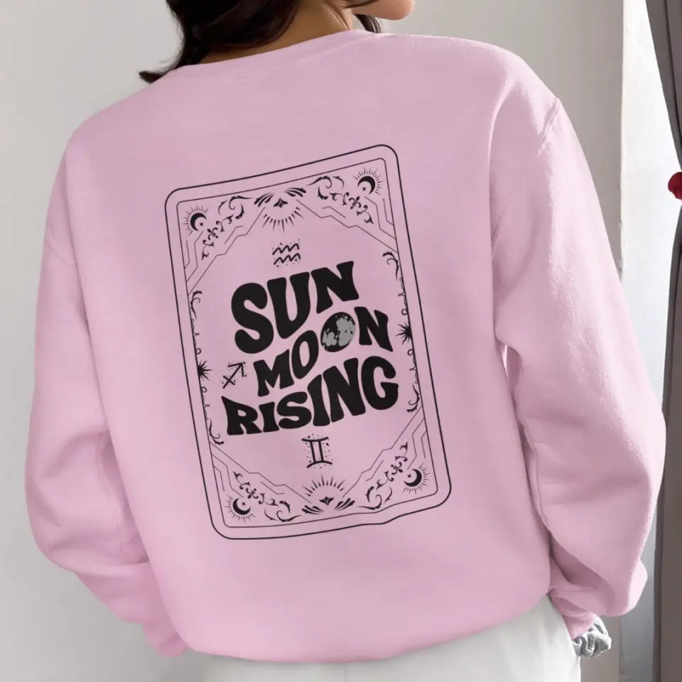 Guided By Sun, Moon, Rising Sweatshirt - Customize Me!